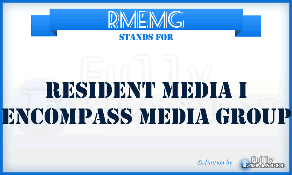RMEMG - Resident Media i Encompass Media Group
