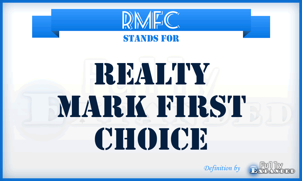 RMFC - Realty Mark First Choice