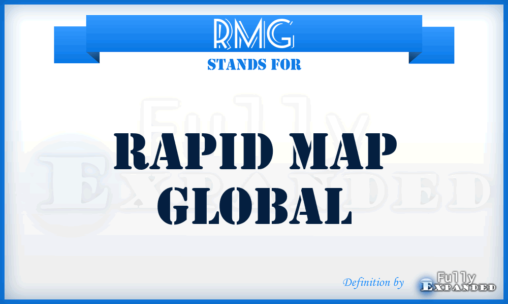 RMG - Rapid Map Global