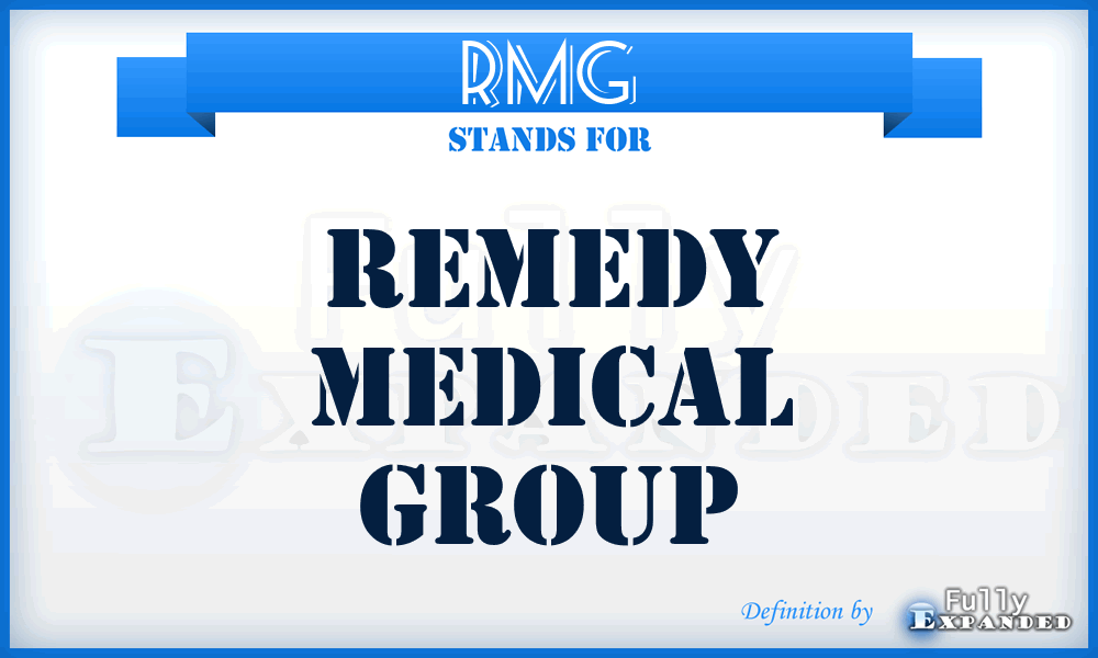 RMG - Remedy Medical Group