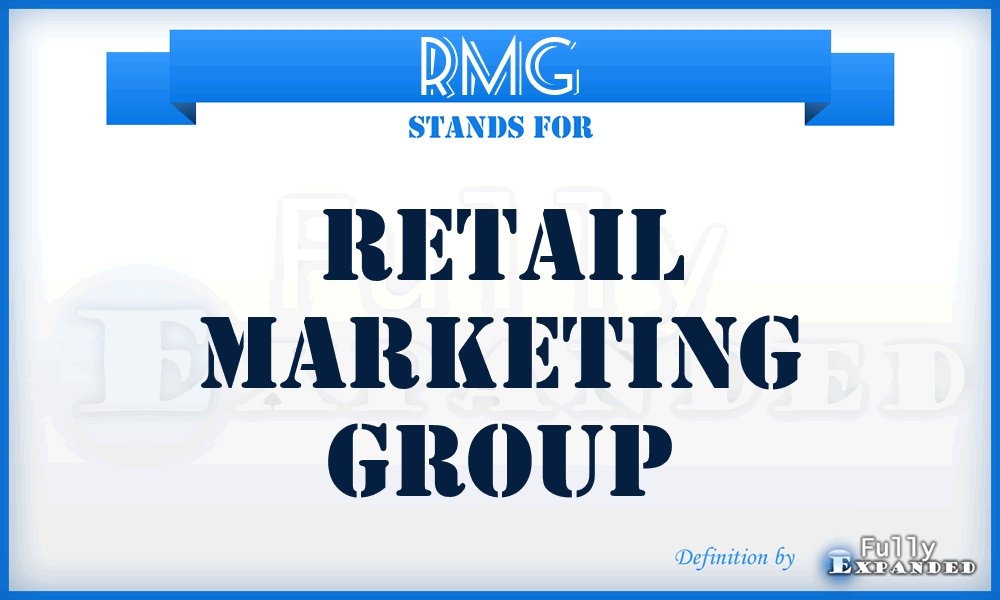 RMG - Retail Marketing Group