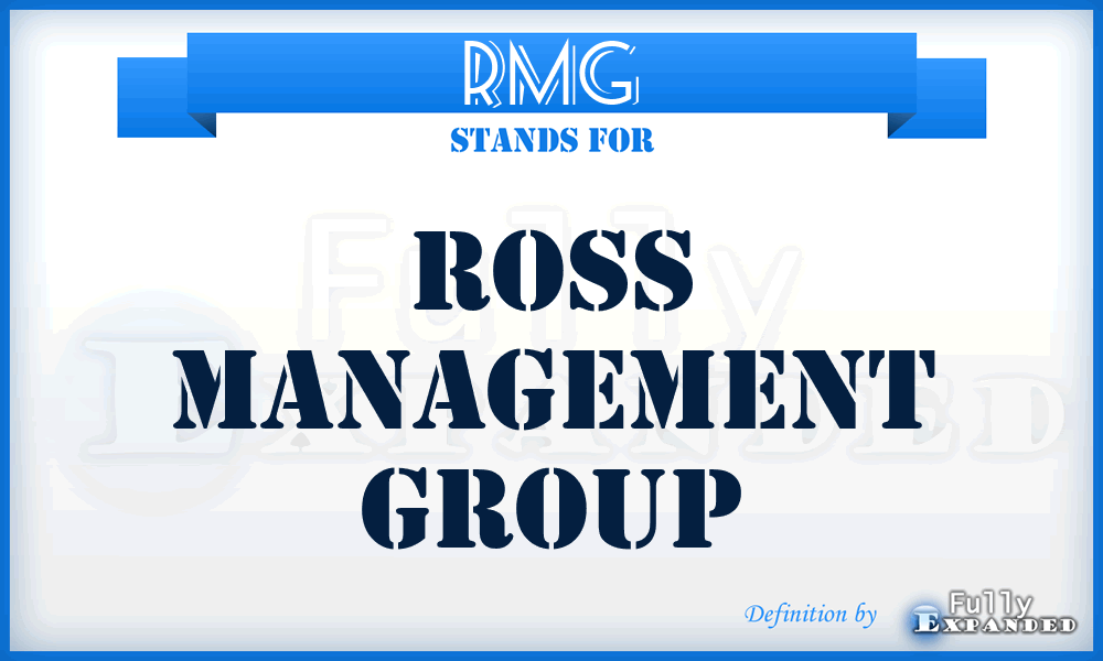 RMG - Ross Management Group