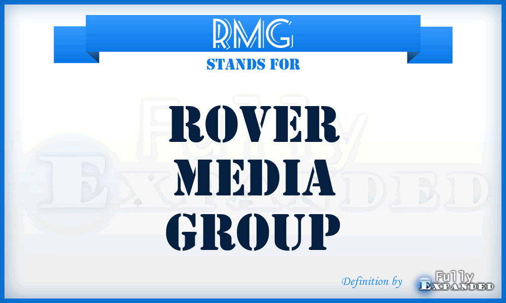 RMG - Rover Media Group