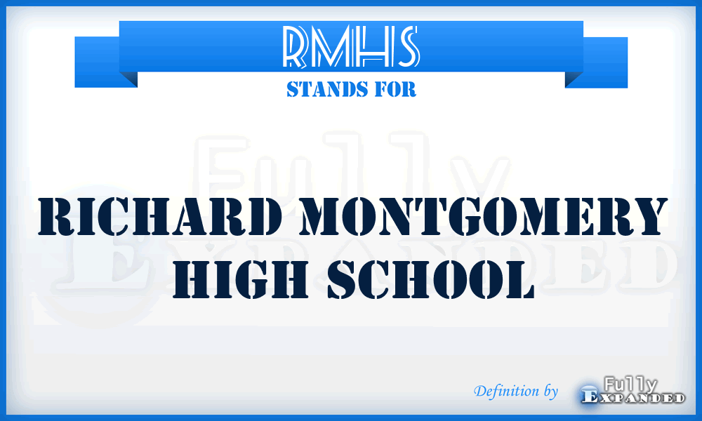RMHS - Richard Montgomery High School
