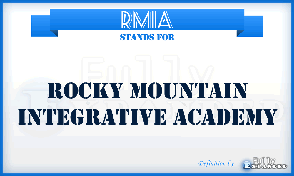 RMIA - Rocky Mountain Integrative Academy