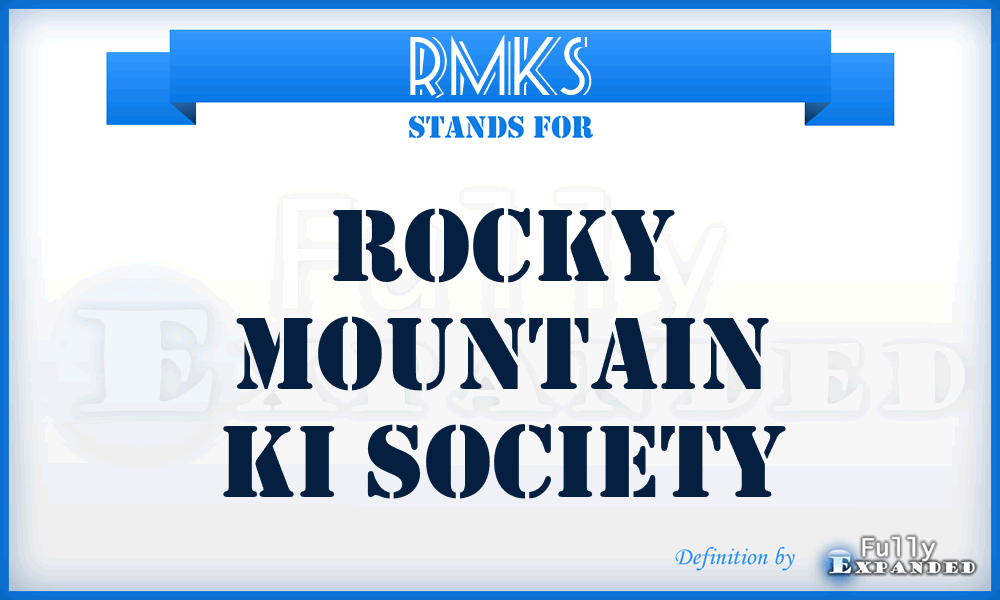 RMKS - Rocky Mountain Ki Society