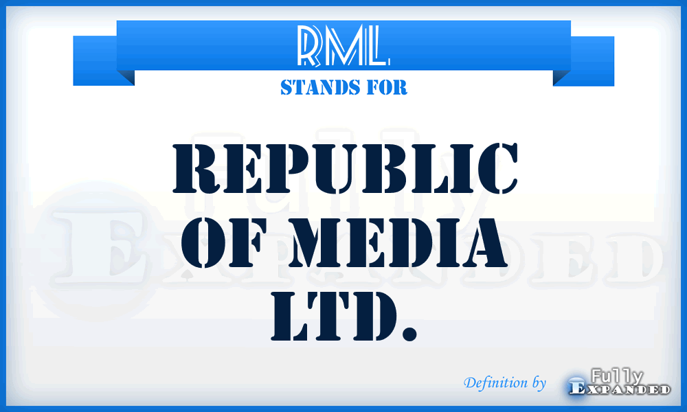 RML - Republic of Media Ltd.