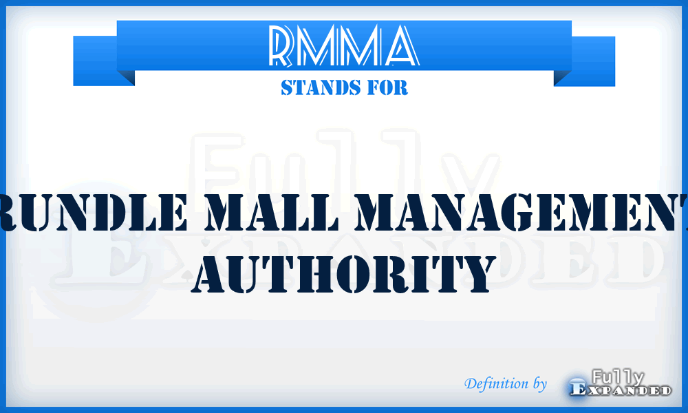 RMMA - Rundle Mall Management Authority