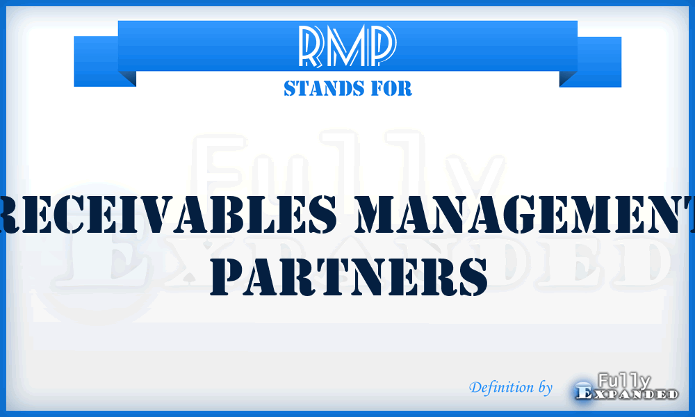 RMP - Receivables Management Partners