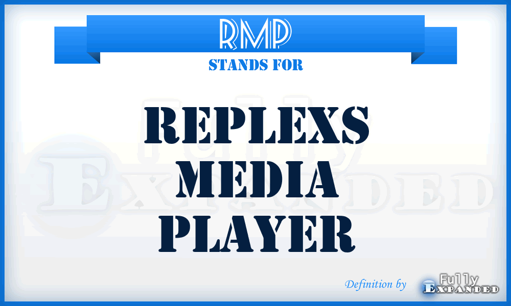 RMP - Replexs Media Player
