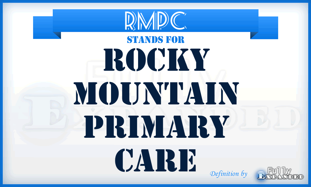 RMPC - Rocky Mountain Primary Care