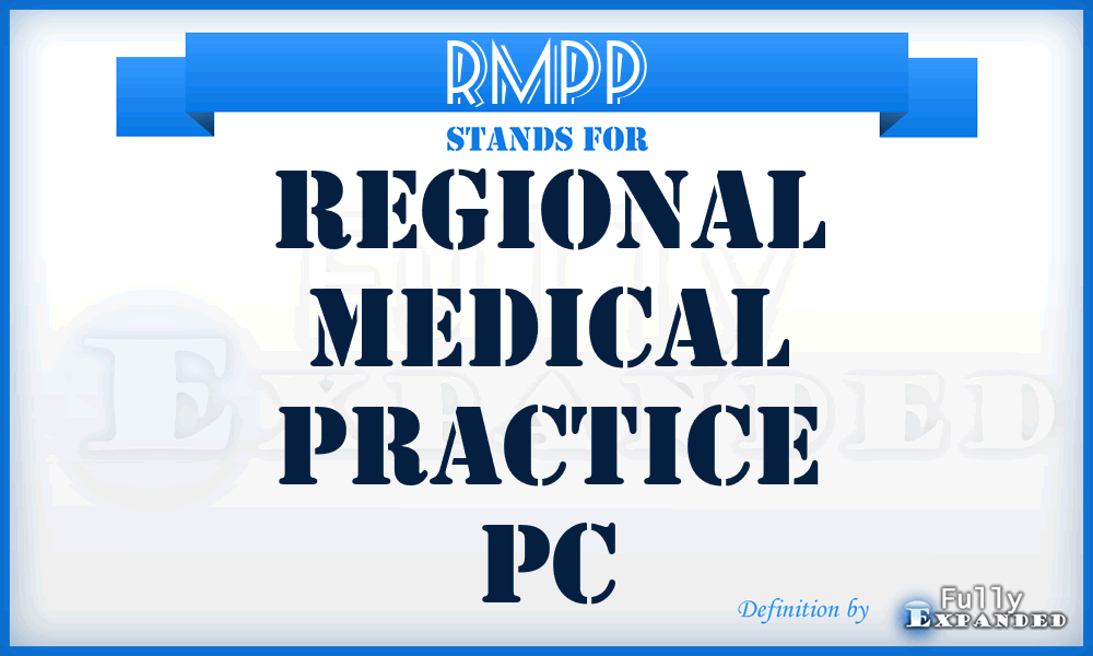 RMPP - Regional Medical Practice Pc