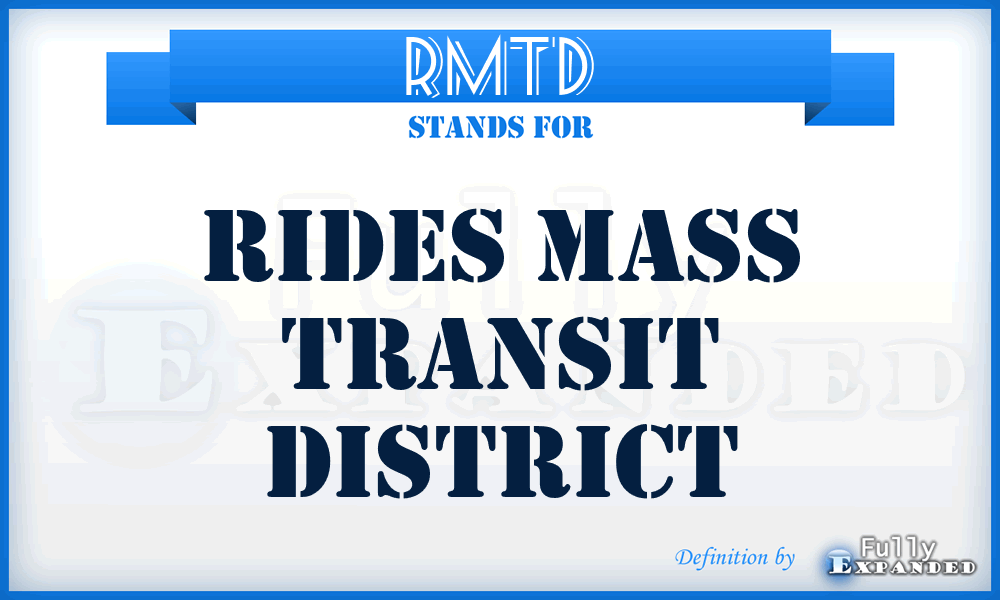 RMTD - Rides Mass Transit District