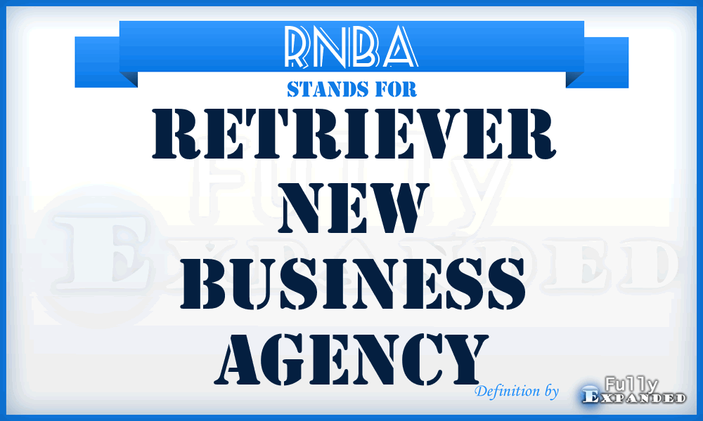 RNBA - Retriever New Business Agency