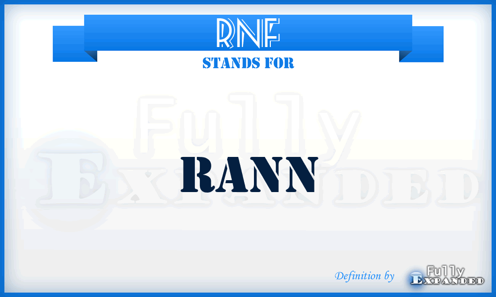 RNF - Rann