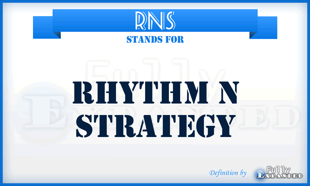 RNS - Rhythm N Strategy