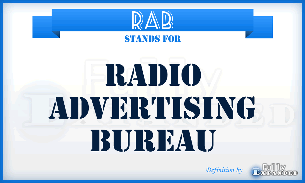 RAB - Radio Advertising Bureau