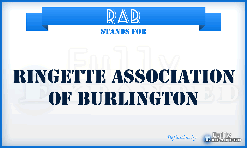 RAB - Ringette Association of Burlington