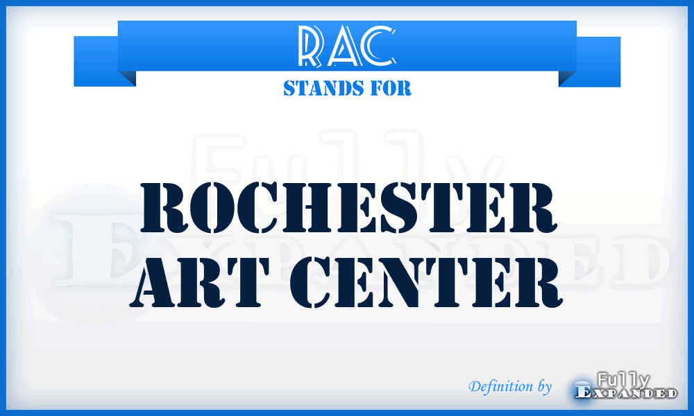 RAC - Rochester Art Center