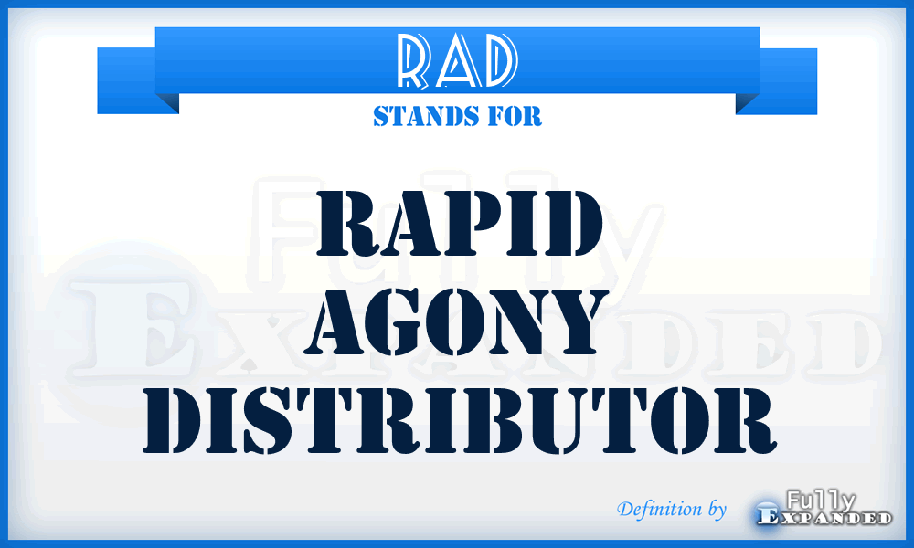 RAD - Rapid Agony Distributor