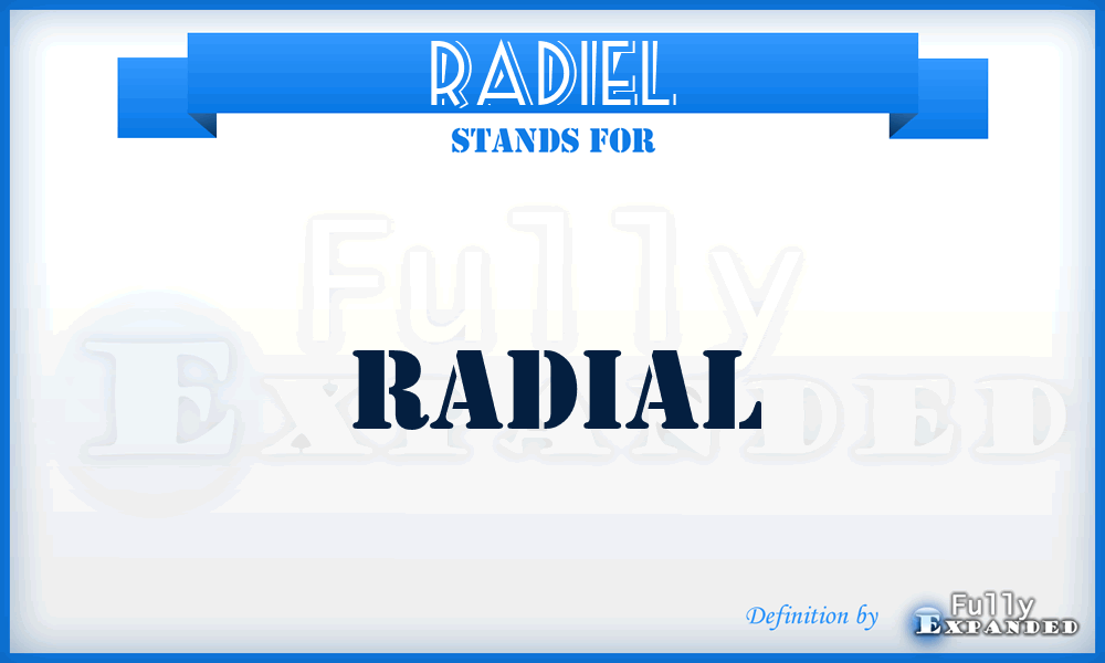 RADIEL - Radial