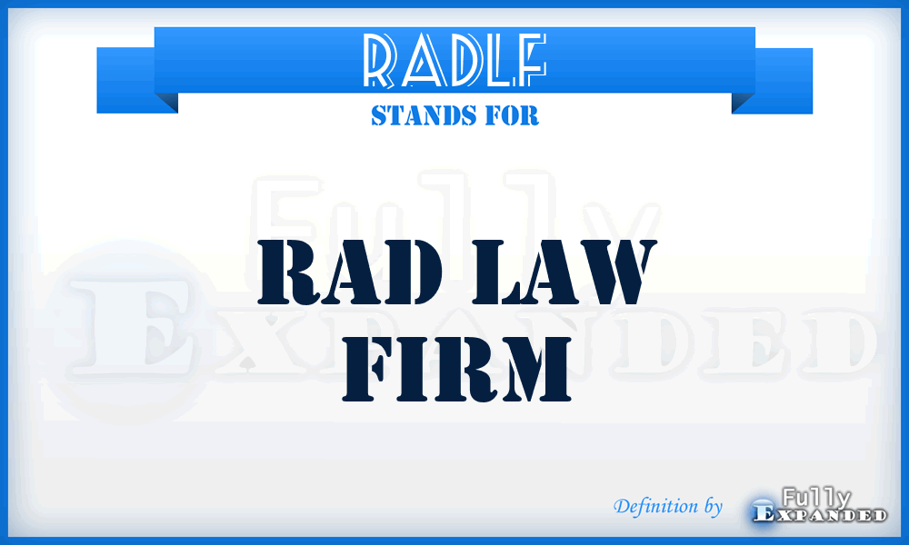 RADLF - RAD Law Firm
