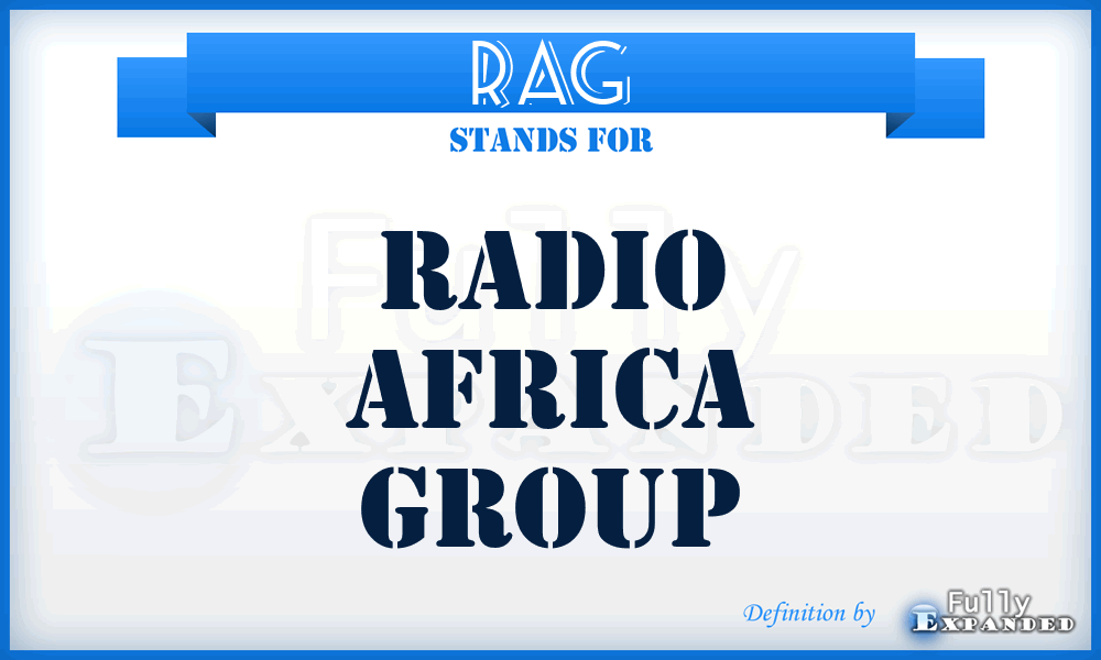 RAG - Radio Africa Group