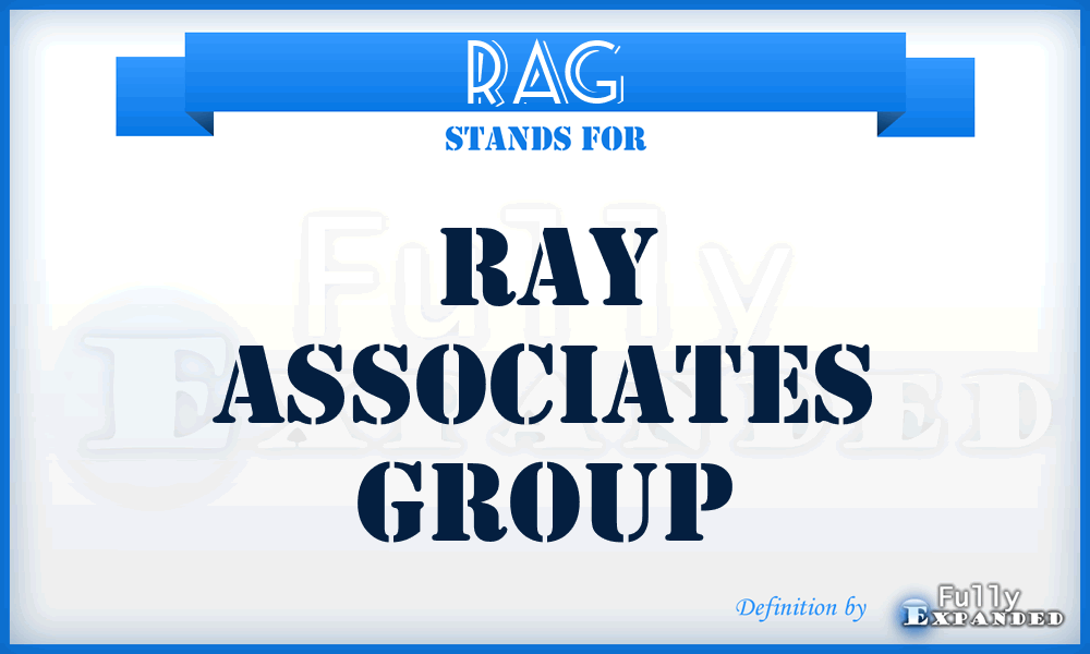 RAG - Ray Associates Group
