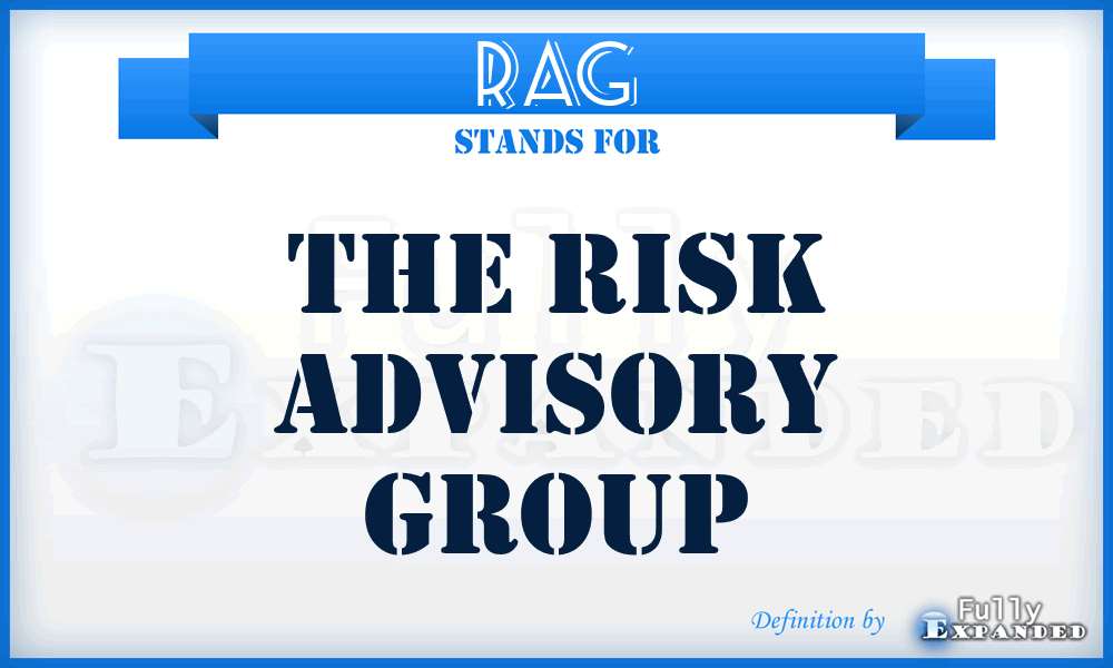 RAG - The Risk Advisory Group