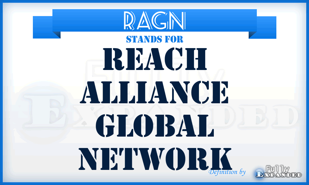 RAGN - Reach Alliance Global Network