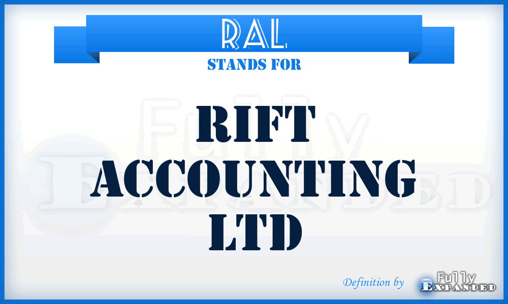 RAL - Rift Accounting Ltd