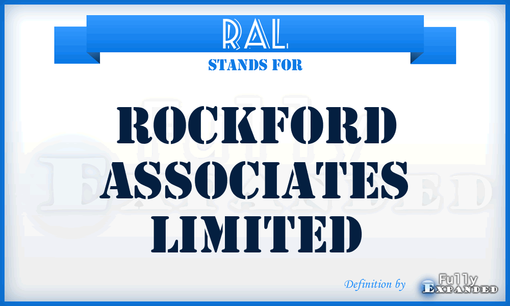 RAL - Rockford Associates Limited