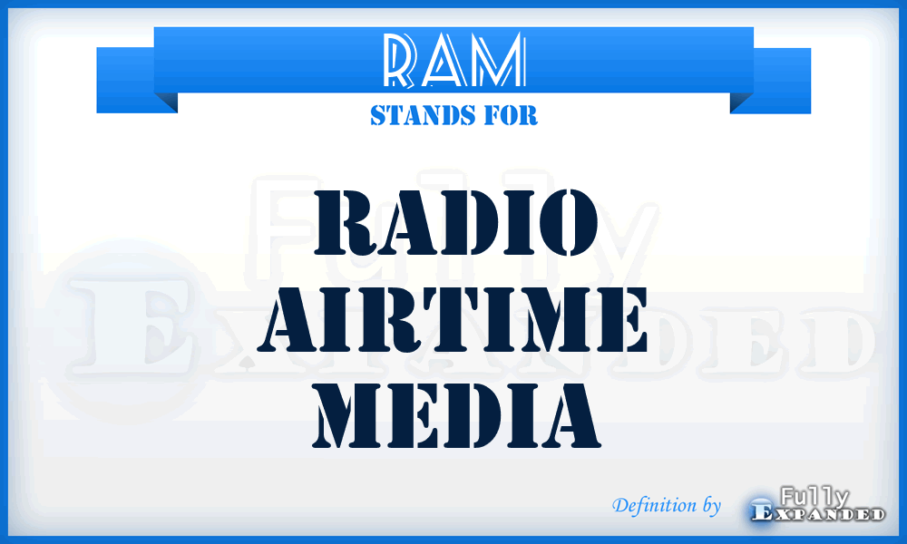 RAM - Radio Airtime Media