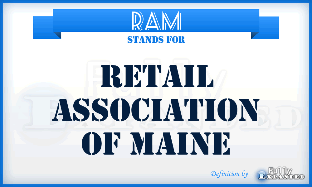 RAM - Retail Association of Maine