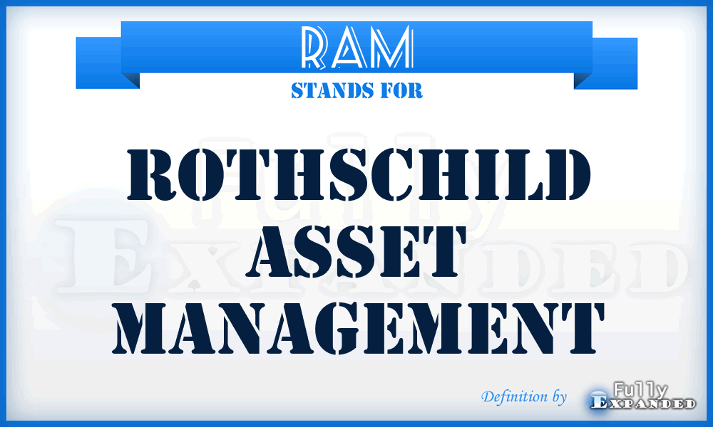 RAM - Rothschild Asset Management