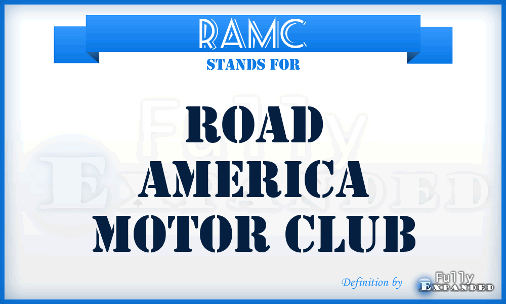 RAMC - Road America Motor Club
