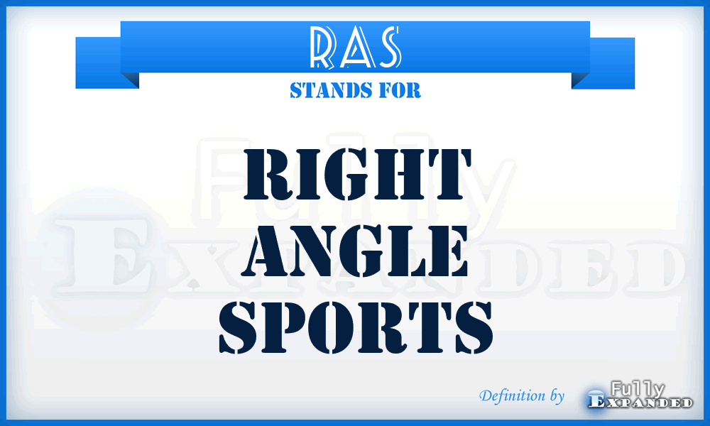 RAS - Right Angle Sports