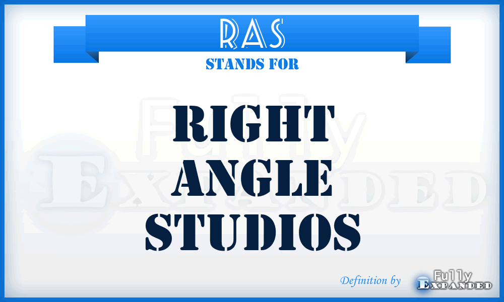 RAS - Right Angle Studios