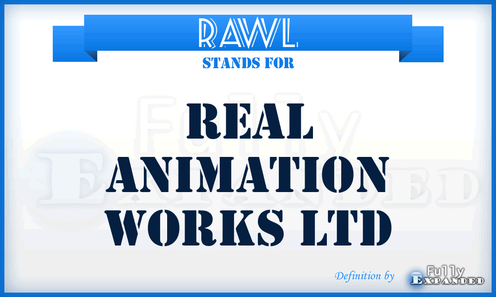 RAWL - Real Animation Works Ltd