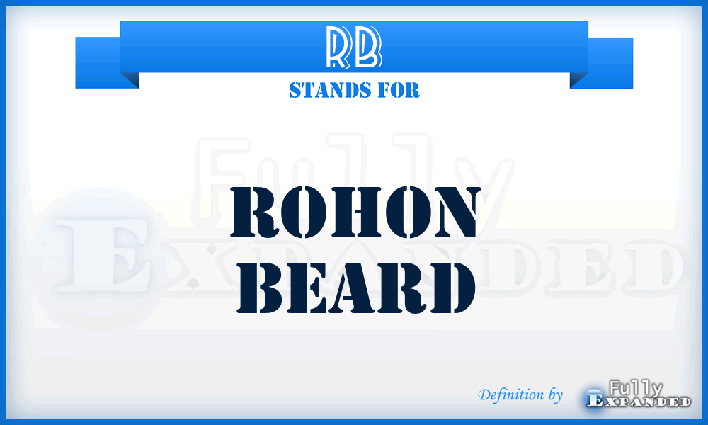 RB - Rohon Beard