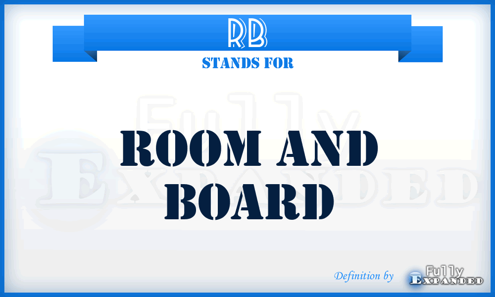 RB - Room And Board