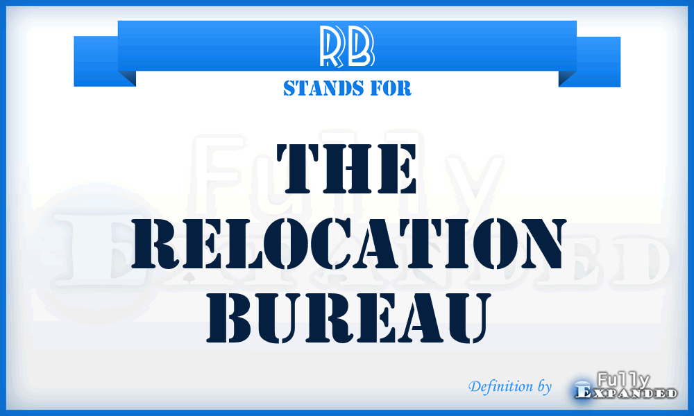 RB - The Relocation Bureau