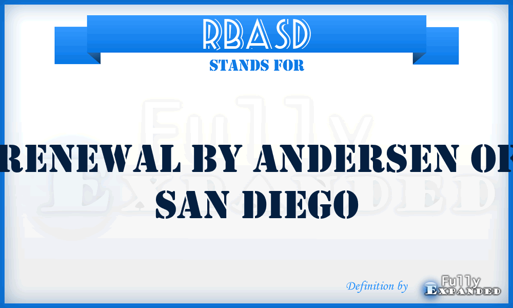 RBASD - Renewal By Andersen of San Diego
