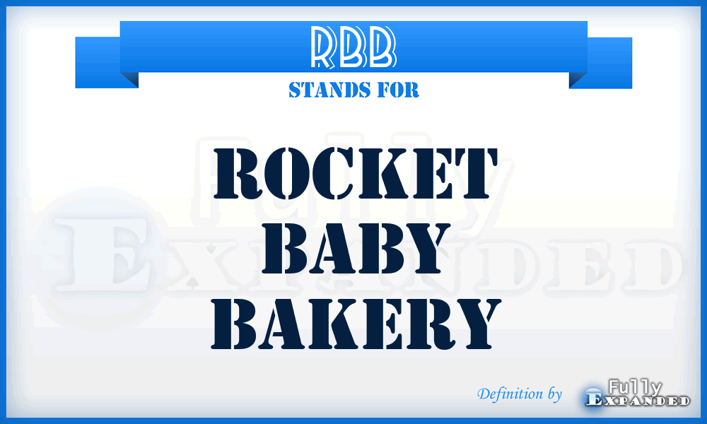RBB - Rocket Baby Bakery