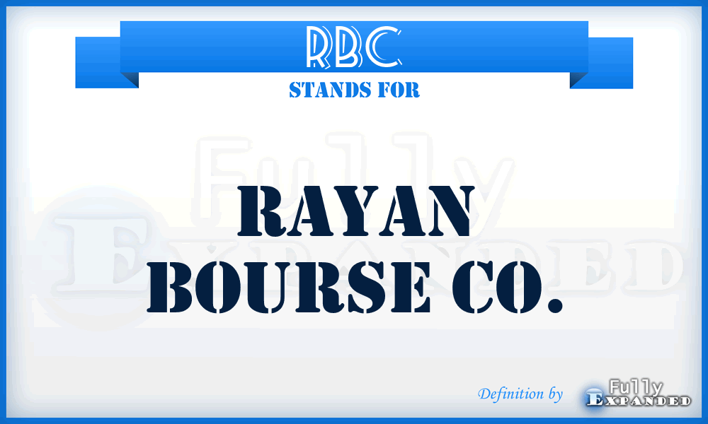 RBC - Rayan Bourse Co.