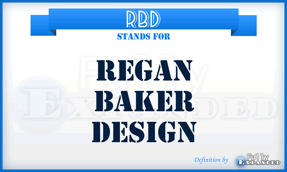 RBD - Regan Baker Design