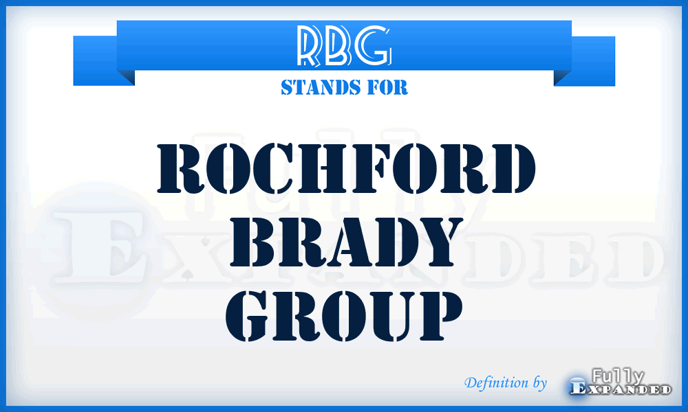 RBG - Rochford Brady Group