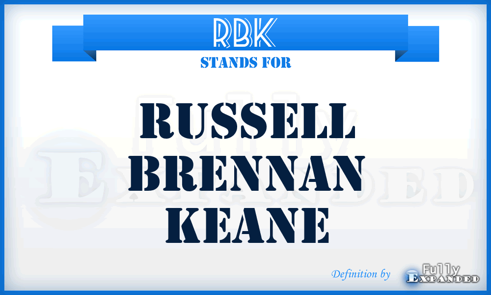 RBK - Russell Brennan Keane