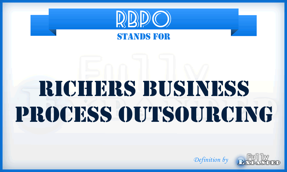RBPO - Richers Business Process Outsourcing