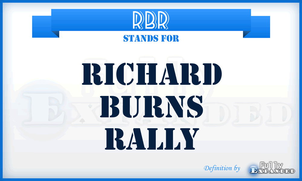 RBR - Richard Burns Rally